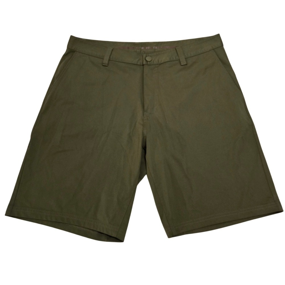 Rhone Mens 34 Shorts The Next Crazy Adventure‎ Olive Green Athletic Golf